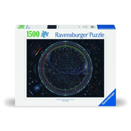 Ravensburger - Puzzle harta universului 1500 piese design nou Ravensburger - 1